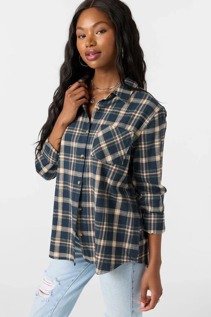 O'NEILL LOGAN FLANNEL WOMANS SHIRT