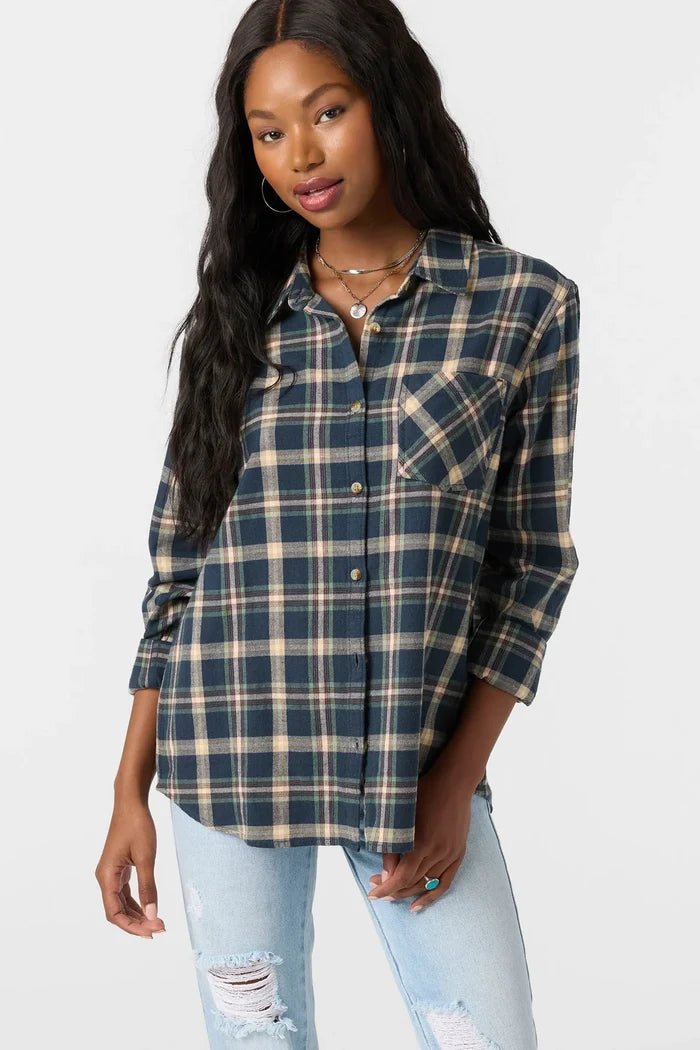 O'NEILL LOGAN FLANNEL WOMANS SHIRT
