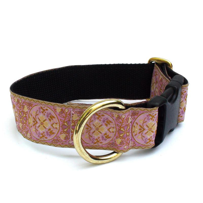 Orchid Leaf Damask Collar