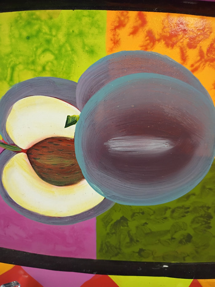 Painted Fruit Tray