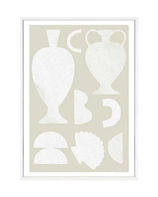 Painted Objects Framed Print | A1