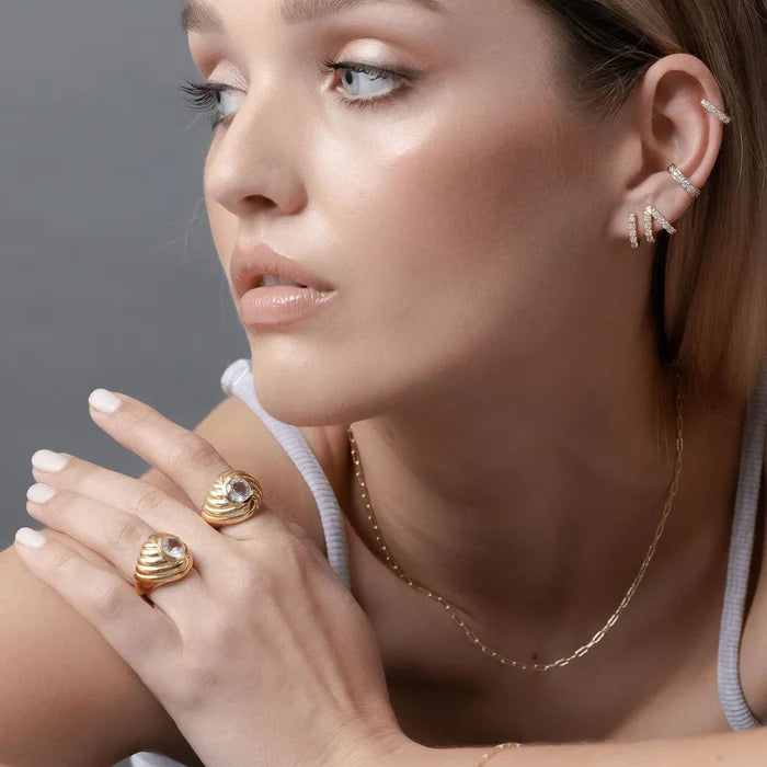 Papier Necklace | Gold