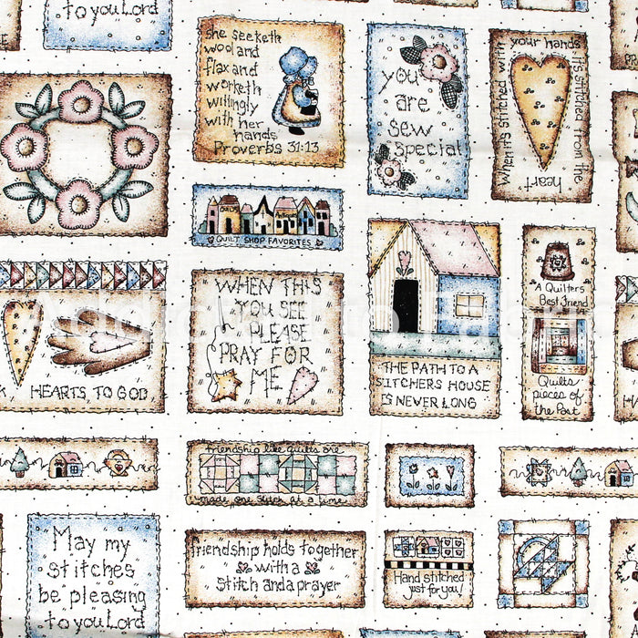 Peace Creek Angels Collection Fabric by Spectrix, Patches