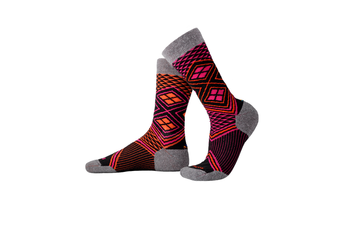 Performance Wool Socks - Mango