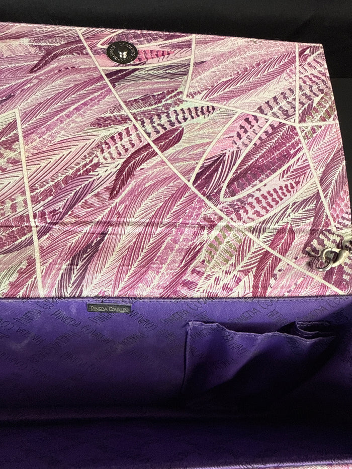 Pineda Covalin Pink Plumage Art Clutch