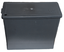 Plastic Float Tank with Lid 1 Gallon | Pressure Washer Buffer Tank