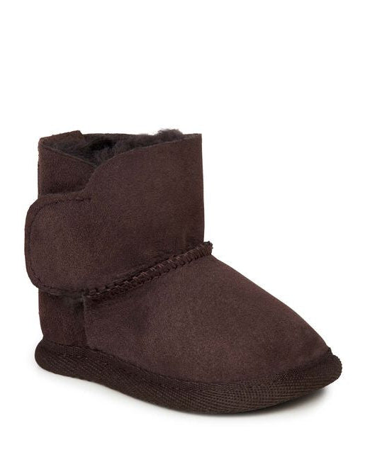 Platinum Baby Bootie | Chocolate