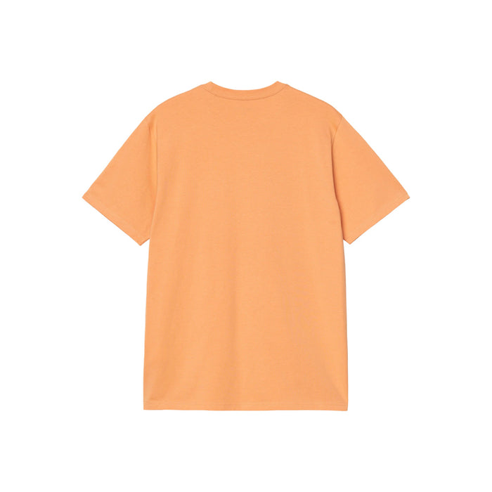Pocket Tee 'Gentle Orange'