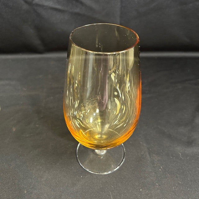 Polish Amber Iced Tea Glasses