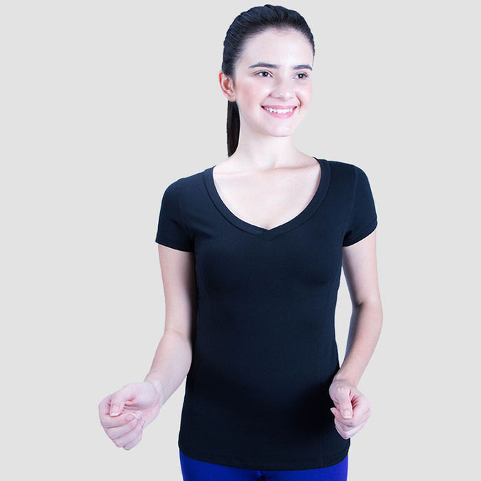 Pose V- Training Tee Wanita