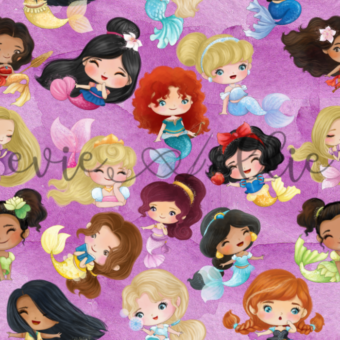 Princess Mermaids  - Multiple Colors