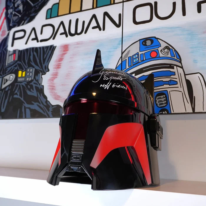 Raffle: Moff Gideon Black Series Helmet | Signed by Giancarlo Esposito