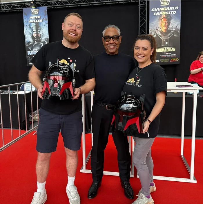 Raffle: Moff Gideon Black Series Helmet | Signed by Giancarlo Esposito
