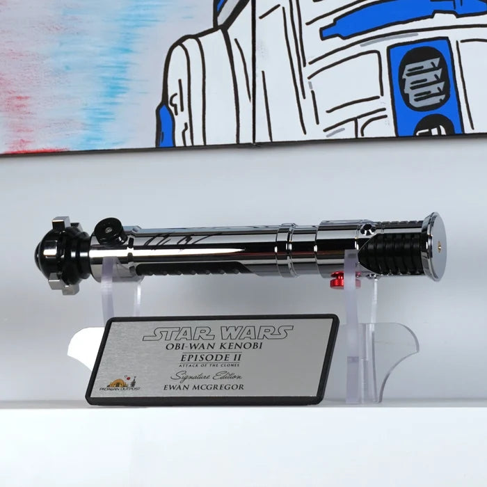 Raffle: Signature Edition KR Sabers - Knight - OWK2 & Plaque | Signed by Ewan McGregor