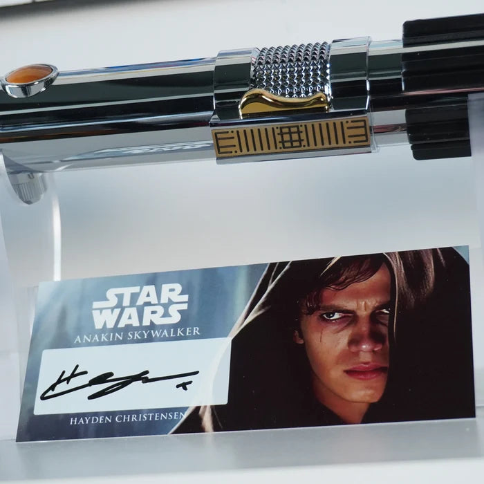 Raffle: Signed Plaque Saber Bundle – Obi-Wan & Anakin