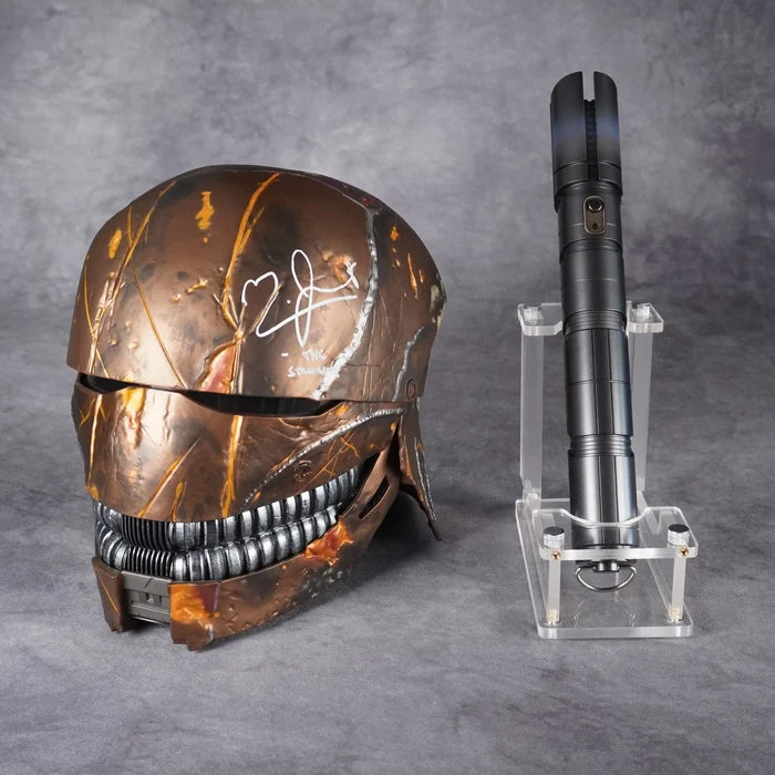 Raffle: The Stranger (Acolyte) Bundle - Signed Helmet + Dual Xenopixel Sabers