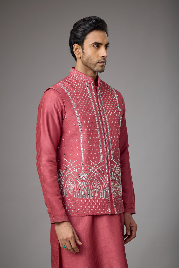 Regal Rose Pink wedding guest outfit