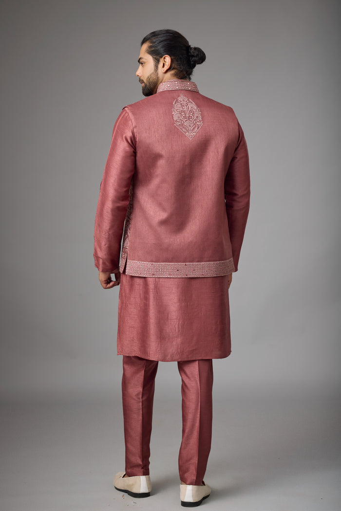 Regal Rosewood premium jacket kurta