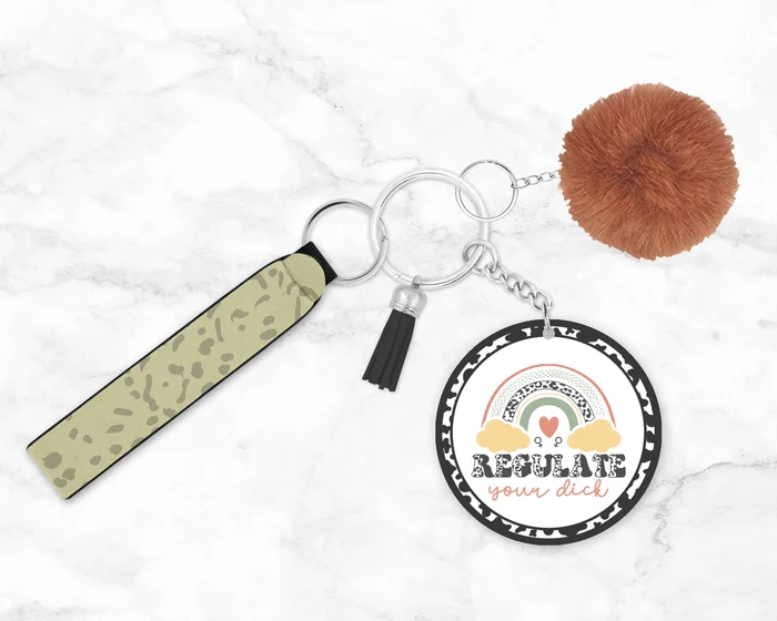 Regulate Your Dick | Novelty Keychain
