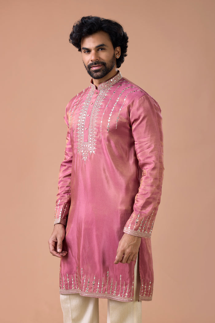 Premium Embroidered Kurta Men
