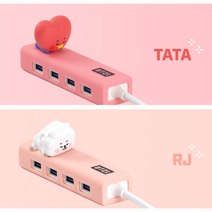 [ROYCHE X BT21] Baby Figure 4-Port USB 3.0 Hub