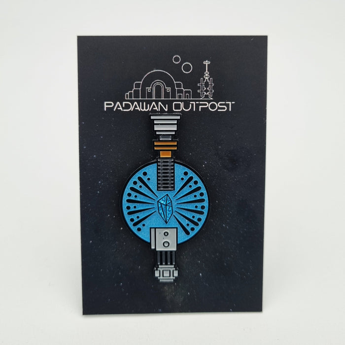 Saber crystal pin badge-Padawan Outpost
