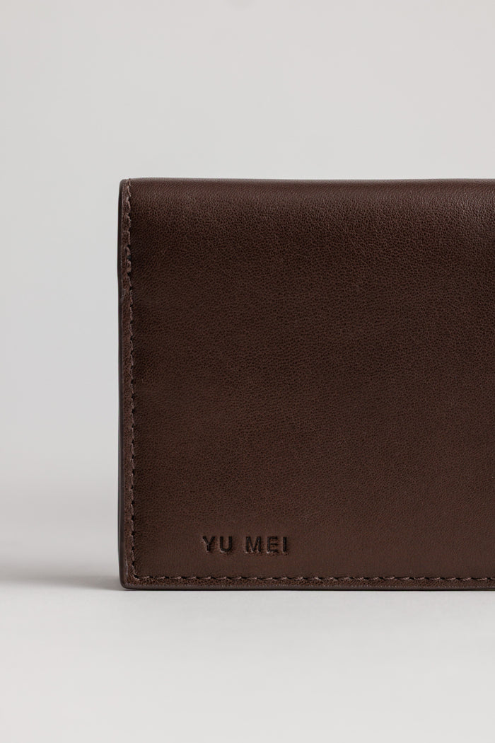 Seth Cardholder | Molasses Lambskin