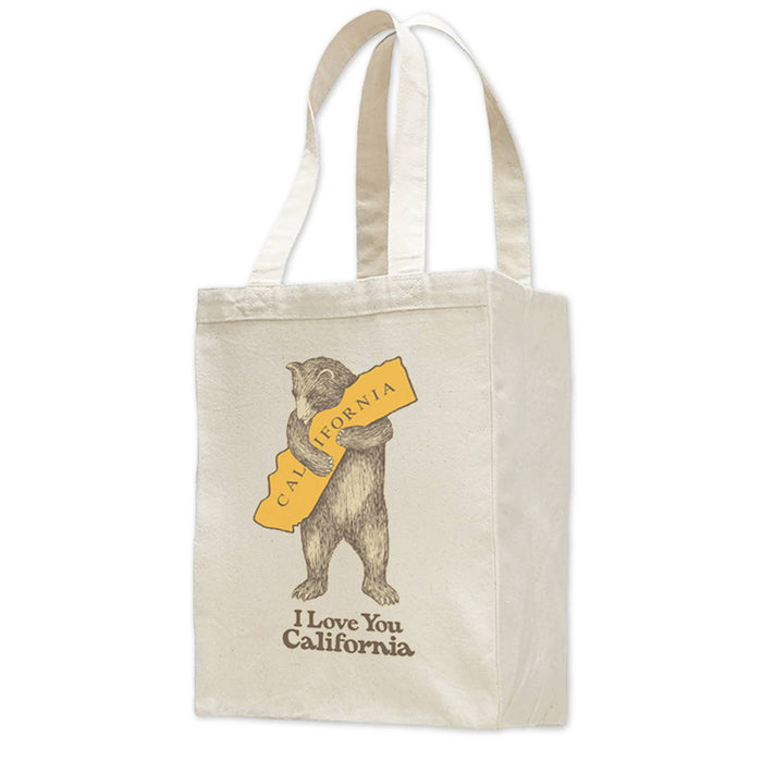 SF Mercantile - California Bear Hug Tote – “I Love You California”