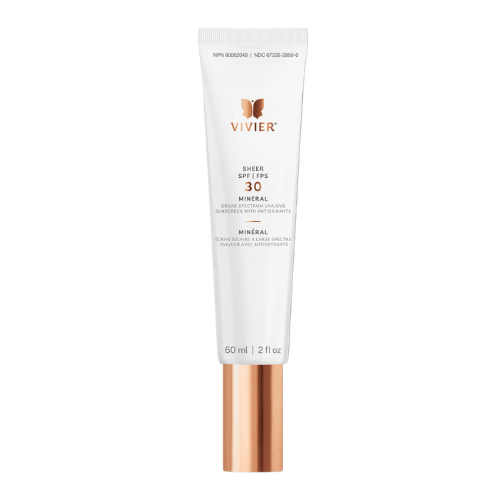 Sheer SPF 30 Mineral Sunscreen (Vivier) - MD Aesthetics