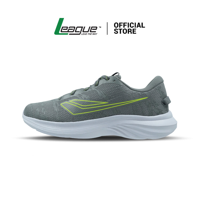 Shinai Grey/White Sepatu Lari Unisex