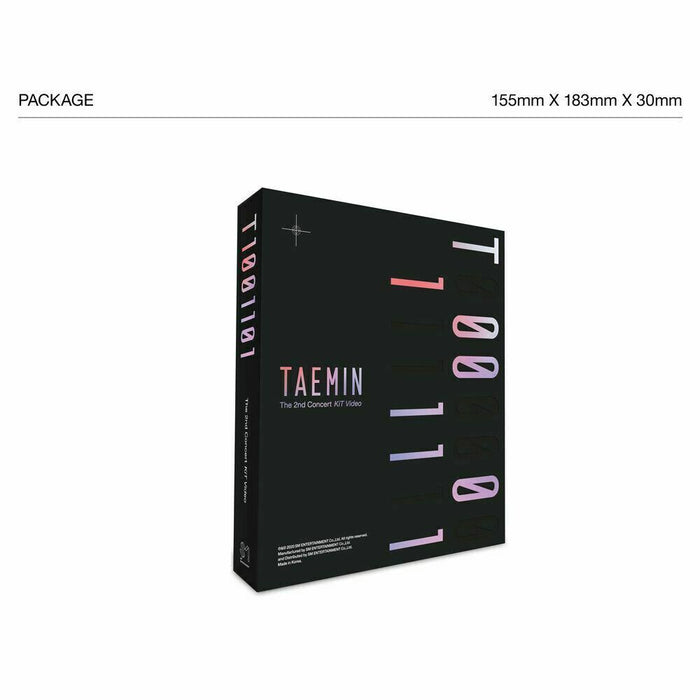 SHINee TAEMIN T1001101 2nd CONCERT KIT (Video+Photobook)