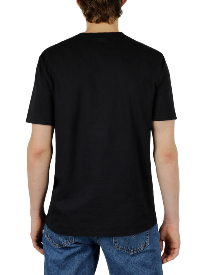 Short Sleeves Block Monogram Jean Tee