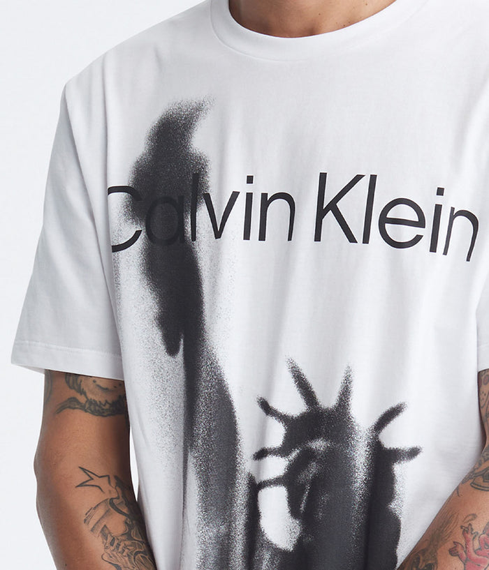 Short Sleeves Statue Of Liberty Tee