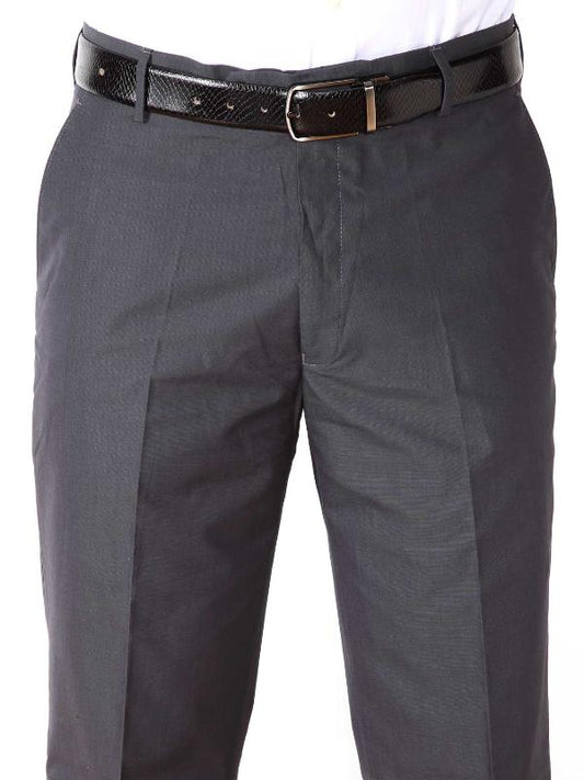 Sierra Fil-A-Fil  Black Classic Fit Cotton Trousers