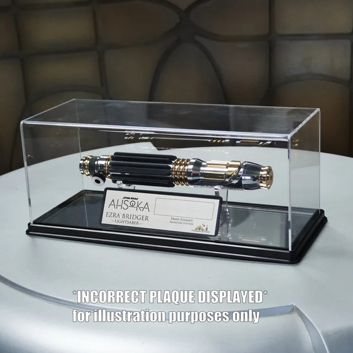 Signed Saber Display Case