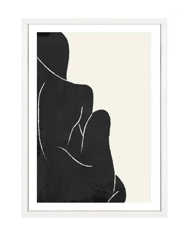 Sky 2 Print | A2 White Framed