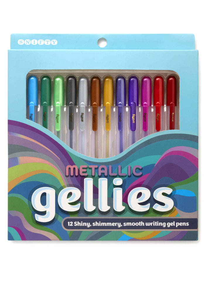 SNIFTY - GELLIES - METALLIC GEL PEN SET