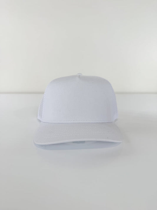 Solid Color Cotton Trucker Hat