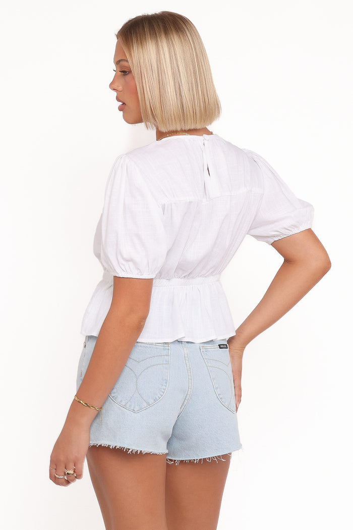 Petal and Pup USA TOPS Solstice Top - White
