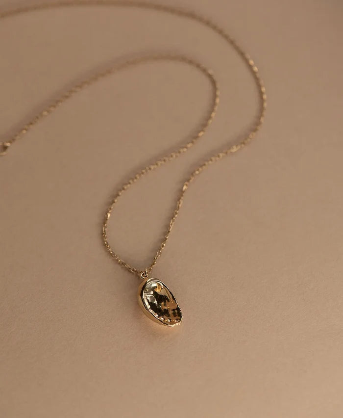 Soul Paua Necklace | 22k Gold Vermeil