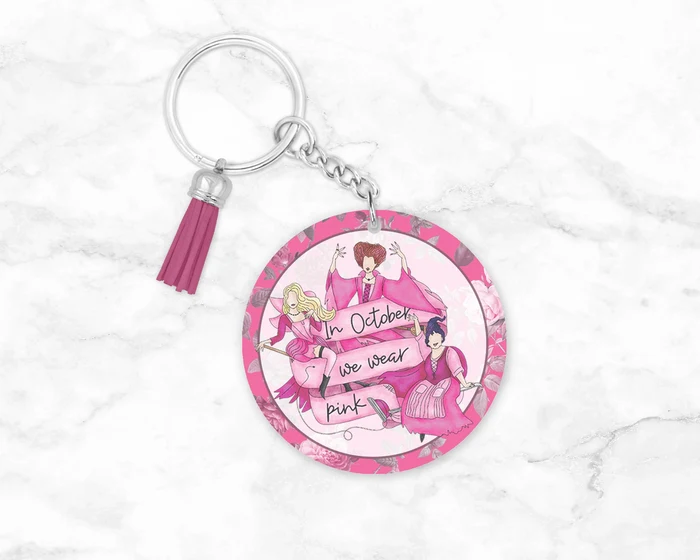 Spellbinding Shades of Pink | Novelty Keychain