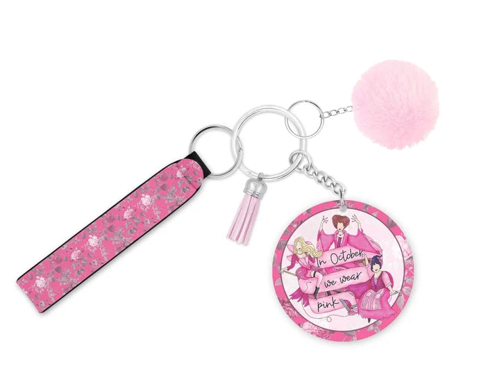 Spellbinding Shades of Pink | Novelty Keychain