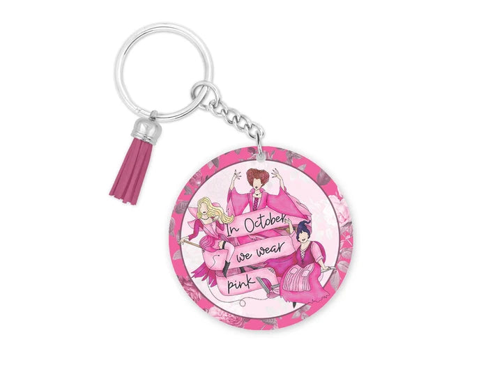 Spellbinding Shades of Pink | Novelty Keychain