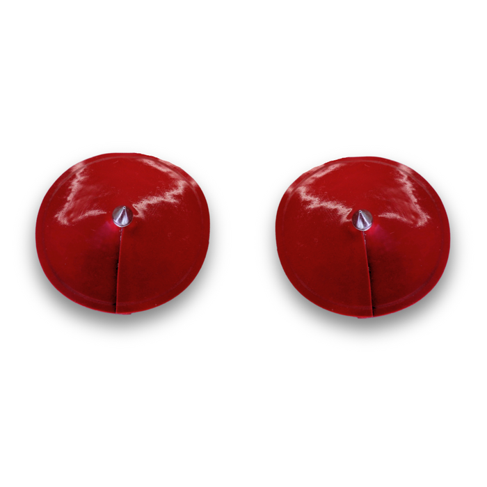 Spike Pastie READY TO SHIP Small (2.5") / Red Womens - Vex Inc. | Latex Clothing