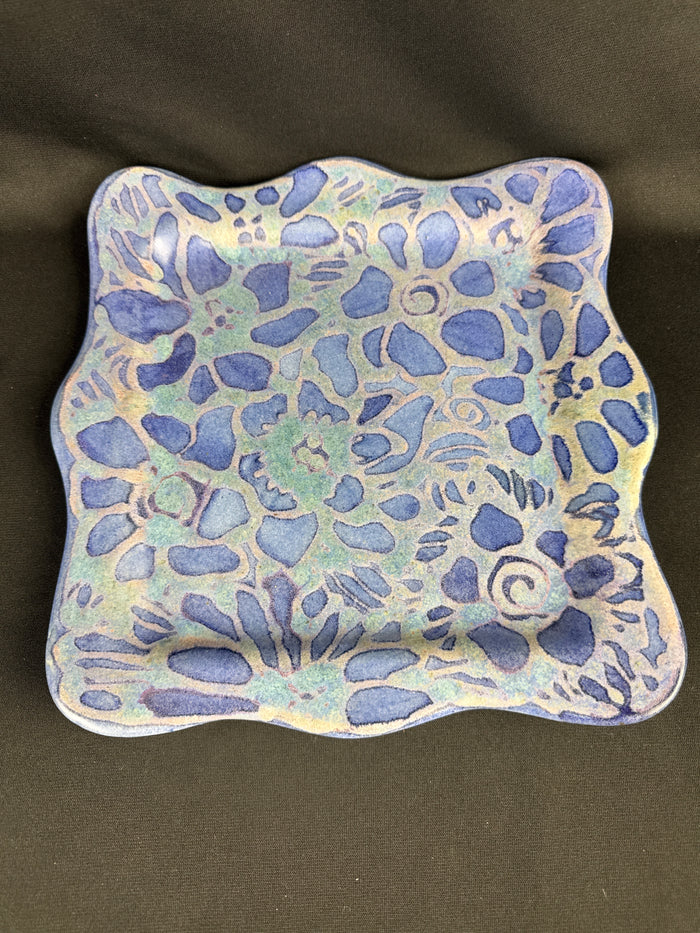 Stonefish Pottery Stoneware Plate by Jimee