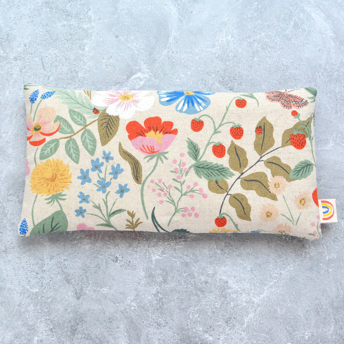 Strawberry Fields Botanical Weighted Eye Pillow Floral