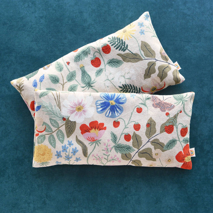 Strawberry Fields Botanical Weighted Eye Pillow Floral