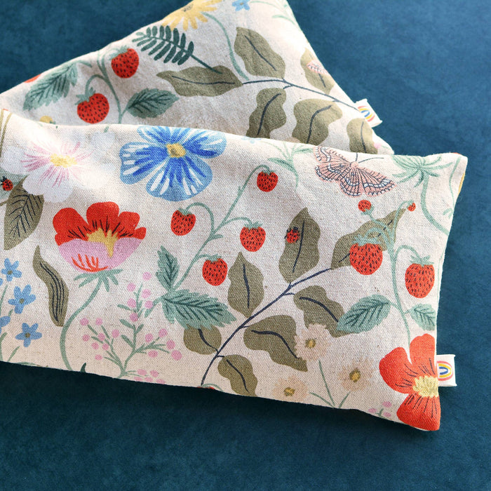 Strawberry Fields Botanical Weighted Eye Pillow Floral