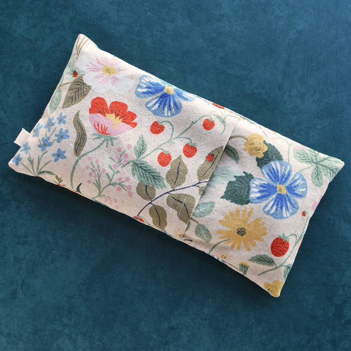 Strawberry Fields Botanical Weighted Eye Pillow Floral