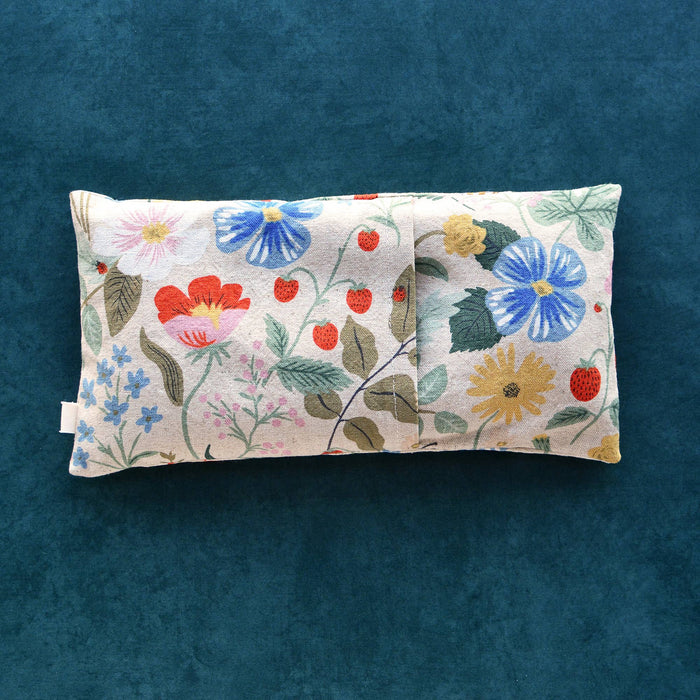 Strawberry Fields Botanical Weighted Eye Pillow Floral